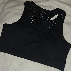 Women's Black Sports Bra